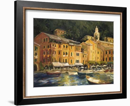 Seafront Hotel-Allayn Stevens-Framed Art Print