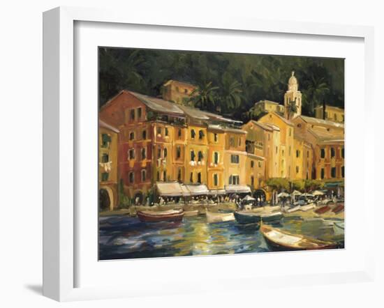 Seafront Hotel-Allayn Stevens-Framed Art Print