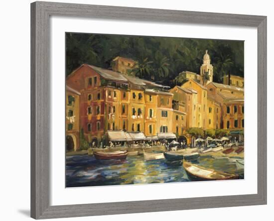 Seafront Hotel-Allayn Stevens-Framed Art Print