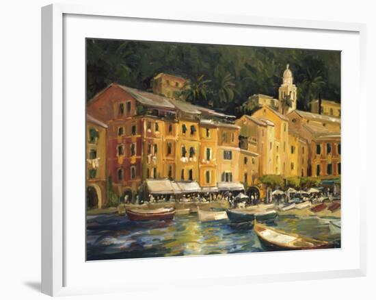 Seafront Hotel-Allayn Stevens-Framed Art Print