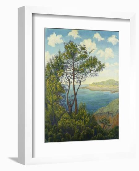 Seafront in Bretagne; Bord De Mer En Bretagne, C. 1898-Paul Ranson-Framed Giclee Print