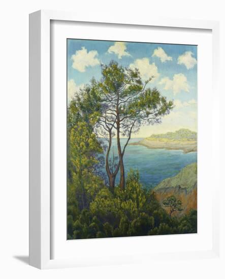 Seafront in Bretagne; Bord De Mer En Bretagne, C. 1898-Paul Ranson-Framed Giclee Print