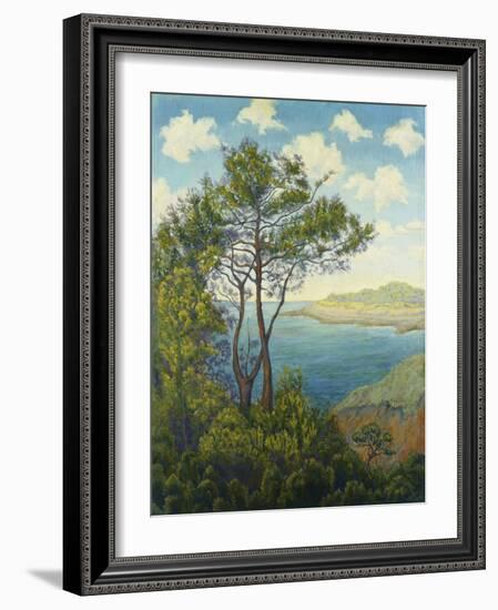 Seafront in Bretagne; Bord De Mer En Bretagne, C. 1898-Paul Ranson-Framed Giclee Print