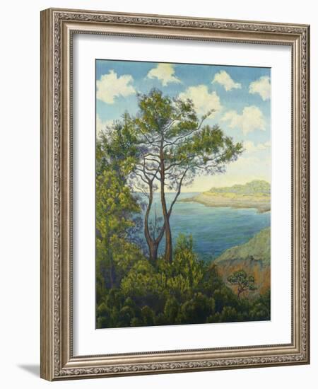 Seafront in Bretagne-Paul Ranson-Framed Giclee Print