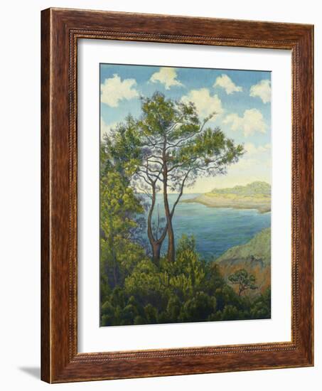 Seafront in Bretagne-Paul Ranson-Framed Giclee Print