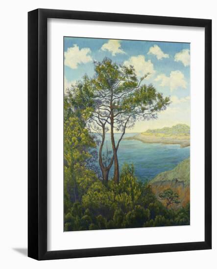 Seafront in Bretagne-Paul Ranson-Framed Giclee Print