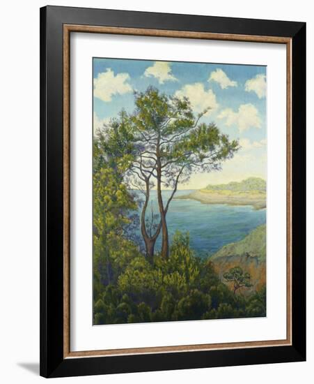 Seafront in Bretagne-Paul Ranson-Framed Giclee Print