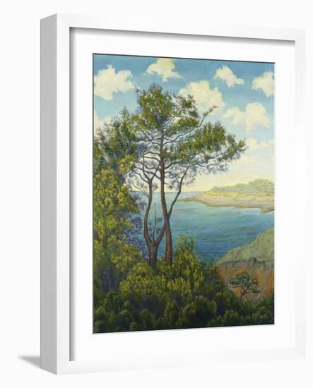 Seafront in Bretagne-Paul Ranson-Framed Giclee Print