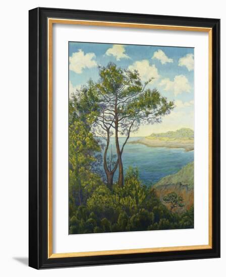 Seafront in Bretagne-Paul Ranson-Framed Giclee Print