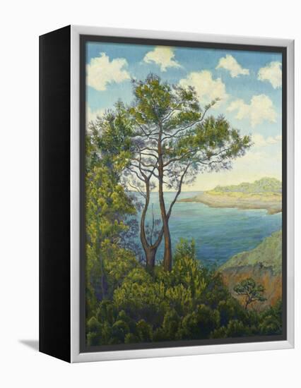 Seafront in Bretagne-Paul Ranson-Framed Premier Image Canvas