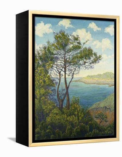 Seafront in Bretagne-Paul Ranson-Framed Premier Image Canvas