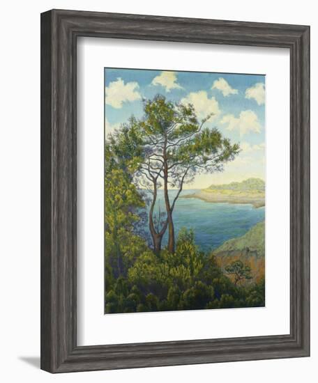 Seafront in Bretagne-Paul Ranson-Framed Giclee Print