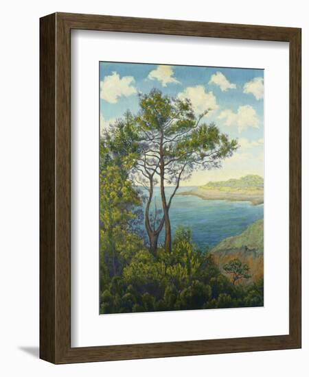 Seafront in Bretagne-Paul Ranson-Framed Giclee Print