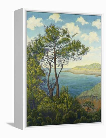 Seafront in Bretagne-Paul Ranson-Framed Premier Image Canvas