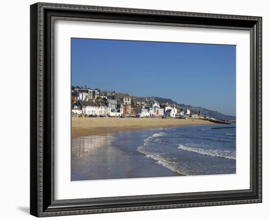 Seafront, Lyme Regis, Dorset, England, United Kingdom, Europe-Jeremy Lightfoot-Framed Photographic Print