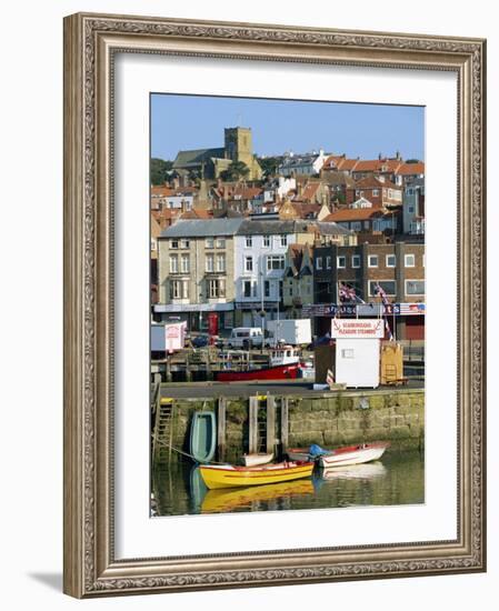 Seafront of Scarborough, North Yorkshire, England, UK-Robert Francis-Framed Photographic Print