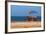 Seafront View of Vendor's Cart with Fruits-Polryaz-Framed Photographic Print