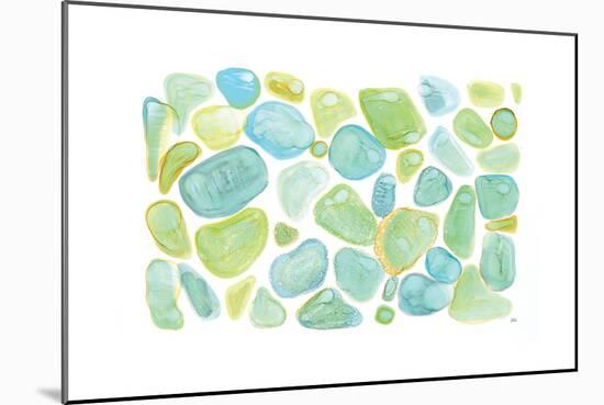 Seaglass Abstract-Melissa Averinos-Mounted Art Print