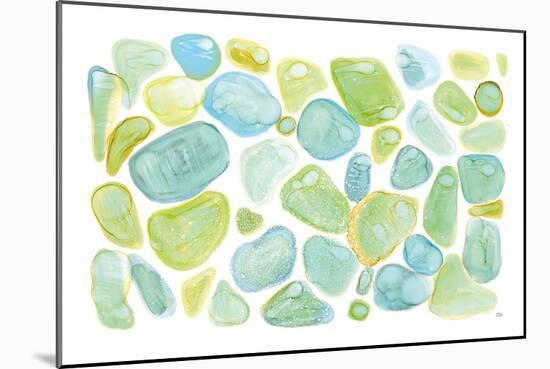 Seaglass Abstract-Melissa Averinos-Mounted Art Print