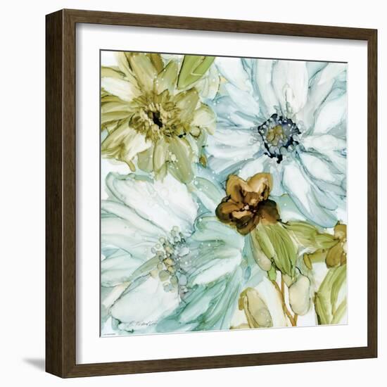 Seaglass Garden I-Franklin Elizabeth-Framed Art Print