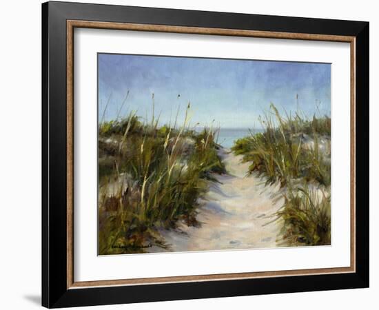 Seagrass and Sand-Barbara Chenault-Framed Art Print