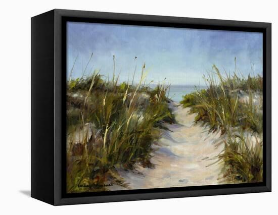 Seagrass and Sand-Barbara Chenault-Framed Stretched Canvas