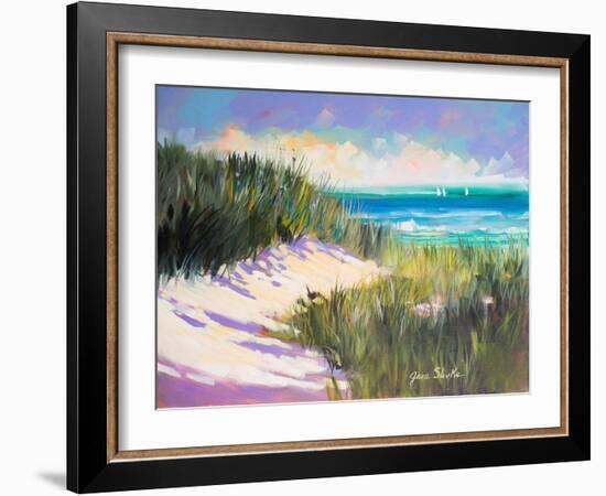 Seagrass Shore-Jane Slivka-Framed Art Print