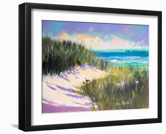 Seagrass Shore-Jane Slivka-Framed Art Print