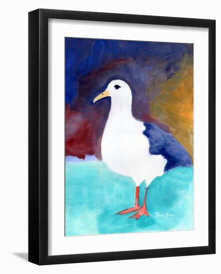 Seagull from Anacortes No. I, C.2016 (Watercolor and Casein on Paper)-Janel Bragg-Framed Giclee Print