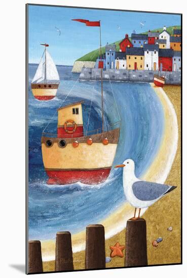 Seagull Lookout-Peter Adderley-Mounted Art Print