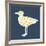 Seagull Silhouette and Lettering-TashaNatasha-Framed Premium Giclee Print