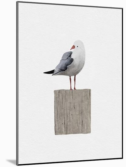 Seagull-Leah Straatsma-Mounted Art Print