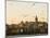 Seagulls Flock Above the Golden Horn, Istanbul, with the Galata Tower in the Background-Julian Love-Mounted Photographic Print