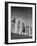 Seagulls Flying Above Group of Sailors and Waves-Alfred Eisenstaedt-Framed Photographic Print