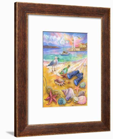 Seagulls-ZPR Int’L-Framed Giclee Print