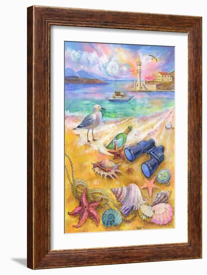 Seagulls-ZPR Int’L-Framed Giclee Print