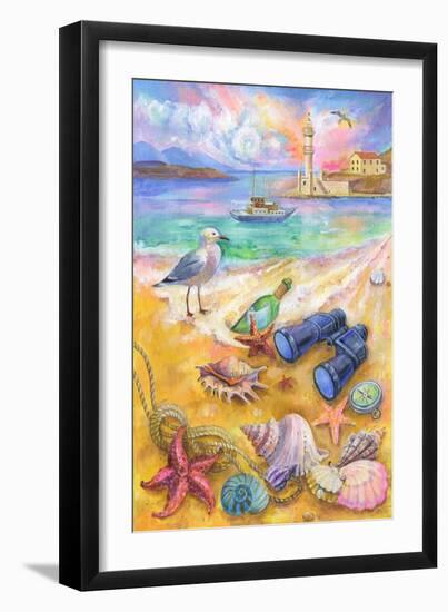 Seagulls-ZPR Int’L-Framed Giclee Print