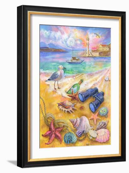 Seagulls-ZPR Int’L-Framed Giclee Print