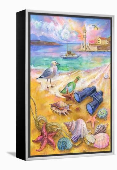 Seagulls-ZPR Int’L-Framed Premier Image Canvas