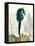 SeaHorse and Sea Urchins-Fab Funky-Framed Stretched Canvas