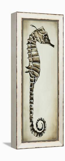 Seahorse II-Sydney Edmunds-Framed Premier Image Canvas