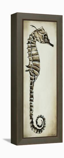 Seahorse II-Sydney Edmunds-Framed Premier Image Canvas