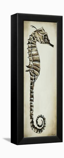 Seahorse II-Sydney Edmunds-Framed Premier Image Canvas