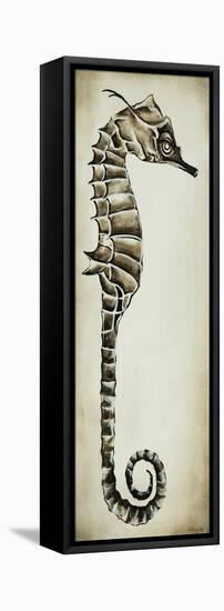 Seahorse II-Sydney Edmunds-Framed Premier Image Canvas