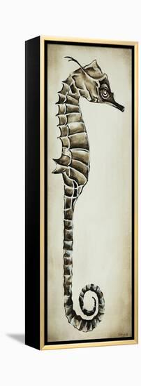 Seahorse II-Sydney Edmunds-Framed Premier Image Canvas