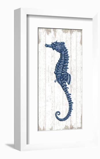 Seahorse in Blue II-Sparx Studio-Framed Art Print