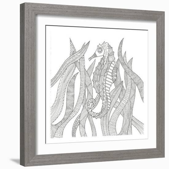 Seahorse In The Forest-Pam Varacek-Framed Premium Giclee Print