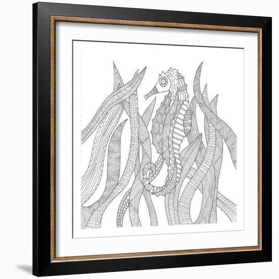 Seahorse In The Forest-Pam Varacek-Framed Art Print