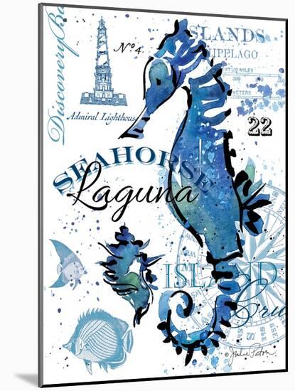 Seahorse Laguna-Julie Paton-Mounted Art Print