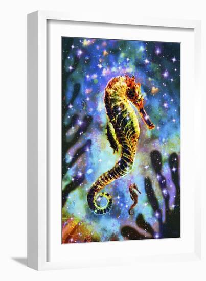 Seahorse LII-Fernando Palma-Framed Giclee Print